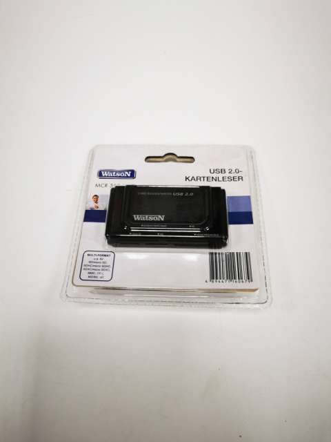 Czytnik kart usb 2.0 - Watson MCR360/1 Czytnik kart usb 2.0 - Watson MCR360/1