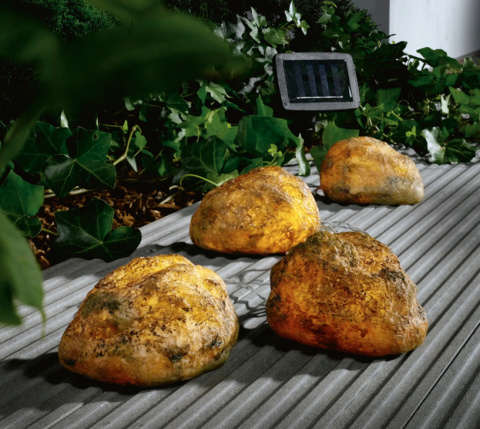 Girlanda solarna - LED - Imitacja 4 kamieni Girlanda solarna - LED - Imitacja 4 kamieni