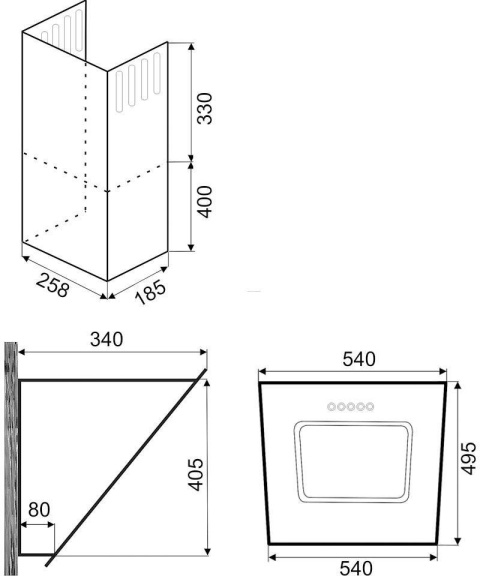 Okap - KFD Exquisit 607-2L Okap - KFD Exquisit 607-2L