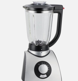 Alaska TB1567S - blender kielichowy 600W z funkcją kruszenia lodu i szklanym kielichem