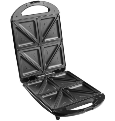 Bestron ASM13XXLZ - Opiekacz XXL 900W do dużych sandwichów z powłoką nieprzywierającą