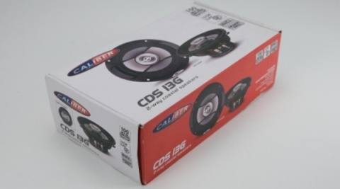 Caliber CDS 13G - Głośniki samochodowe 13 cm 100W, dwudrożne, mocny dźwięk do auta