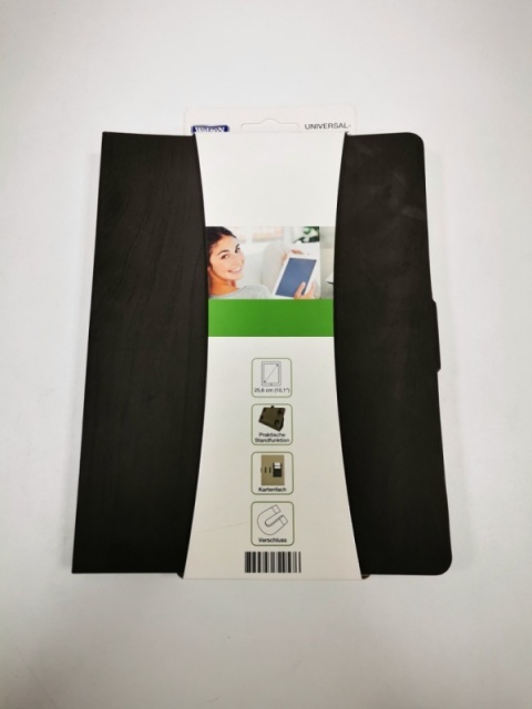 Etui Watson TC 1020 uniwersalne do tabletów 10,1 cala z funkcją stojaka i kieszonką na karty