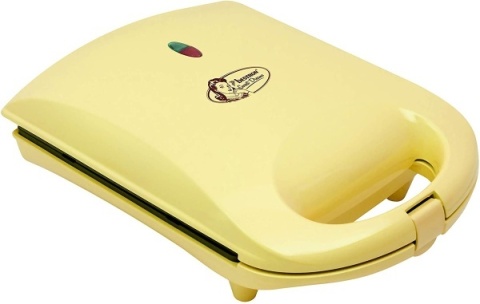 Gofrownica kształt serca żółta - Bestron DSW271