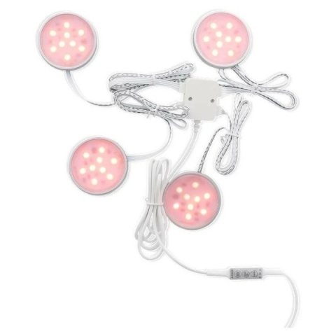 Grundig zestaw 4 lamp LED - praktyczne światło do szafek, garażu i tarasu