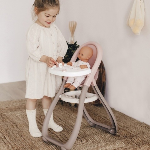 Krzesełko do karmienia dla lalki - Smoby Baby Nurse