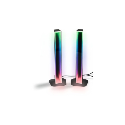 LED Light Bars 3D RGB - zestaw 2 szt. z pilotem, ściemnianiem i efektami muzycznymi, 280 mm LED Light Bars 3D RGB - zestaw 2 szt. z pilotem, ściemnianiem i efektami muzycznymi, 280 mm