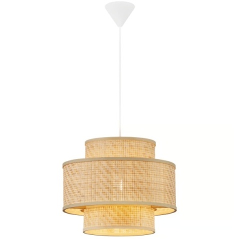 Lampa wisząca Nordlux Trinidad - bambusowa, naturalny styl E27, skandynawski design