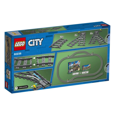 Lego City - Zwrotnice 60238 Lego City - Zwrotnice 60238