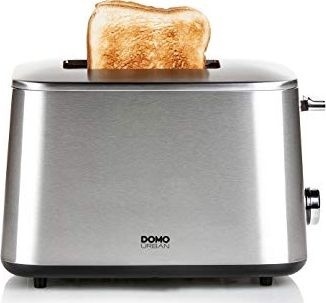 Toster DOMO 1600W stal nierdzewna - szybkie opiekanie, 7 poziomów, LED, rozmrażanie