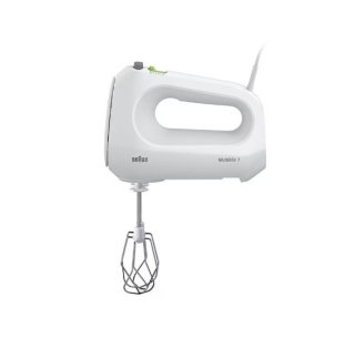 Braun MultiMix 1 - mikser ręczny 400W z trzepaczkami i hakami do ciasta