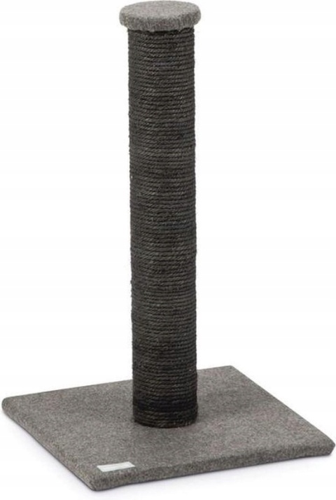 Drapak KARLIE Gina - nowoczesny słupek z sizalu i filcu, 34x34x60cm