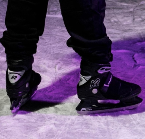 K2 Ice Boa - męskie łyżwy rekreacyjne, rozmiar 39,5, system Boa®, SoftBoot®, stal nierdzewna