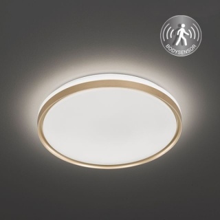 Lampa sufitowa LED - nowoczesna, 34W, 3800lm, barwa 3000K, średnica 49 cm, IP20