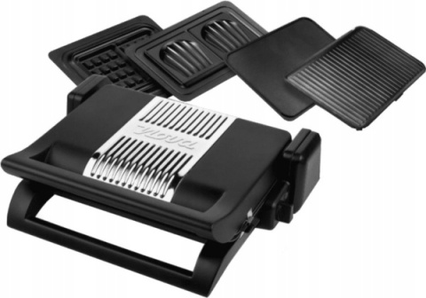 Nova Multi Grill 4w1 - grill elektryczny z wymiennymi płytami, panini, gofry i smażenie