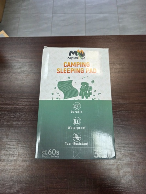 Podwójna karimata kempingowa ultralekka - materac dmuchany 2-osobowy 196×145×12 cm