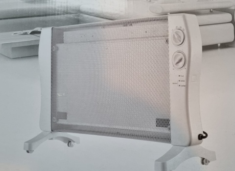 Quigg GT-GH-02 - grzejnik elektryczny 1500W z regulacją termostatu, trybem antyzamarzaniowym i zabezpieczeniem