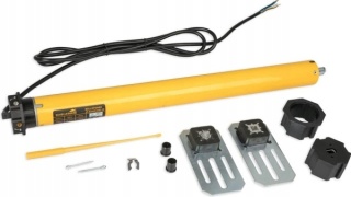 Schellenberg 20640 - silnik rurowy do rolet, Ø35 mm, udźwig do 15 kg, cichy i energooszczędny