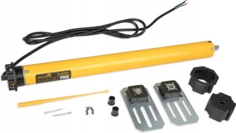 Schellenberg 20640 - silnik rurowy do rolet, Ø35 mm, udźwig do 15 kg, cichy i energooszczędny