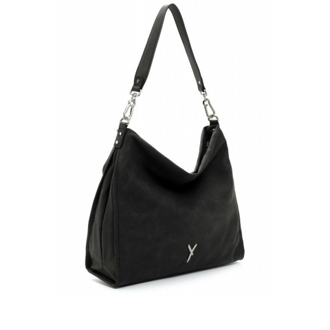 Suri Frey Romy - torebka worek z perforacją, z kieszeniami, mieści A4