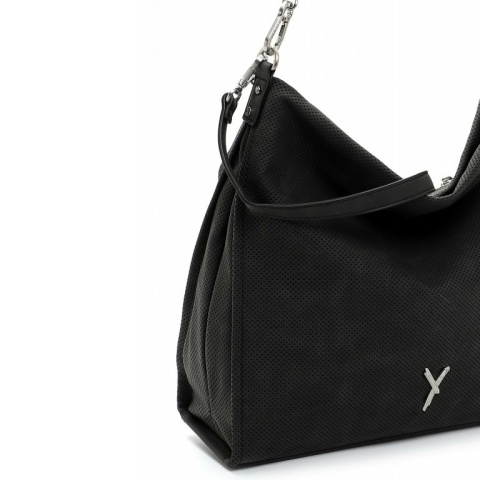 Suri Frey Romy - torebka worek z perforacją, z kieszeniami, mieści A4