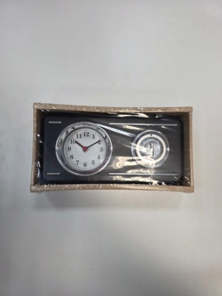 Zegar Kuchenny Retro - czarny zegar w stylu vintage